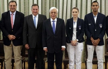 Παυλόπουλος προς Ολυμπιονίκες : Είμαστε υπερήφανοι για εσάς