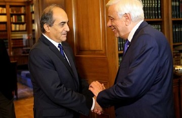 To Κυπριακό στο επίκεντρο της συνάντησης Παυλόπουλου με τον ΠτΒ της Κύπρου
