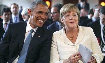 Ομπάμα-Μέρκελ: "Σύμμαχοι και φίλοι ΗΠΑ-Γερμανία, θέλουμε να συνεχιστεί η καλή σχέση"