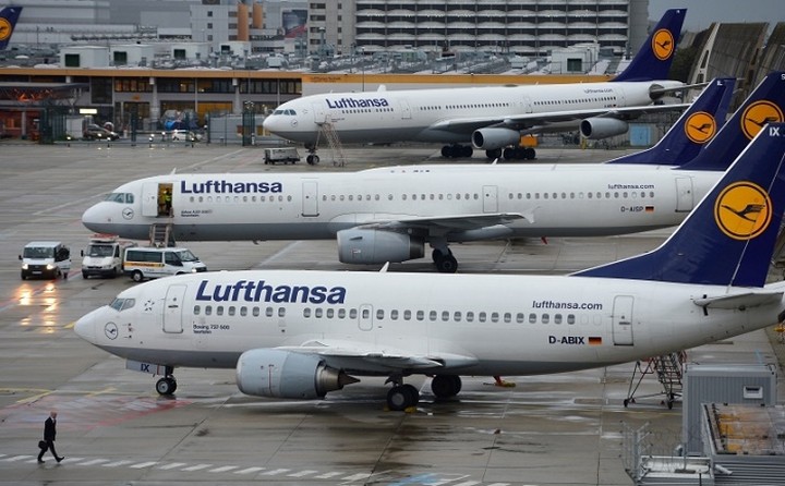 Aπεργoύν οι πιλότοι της Lufthansa