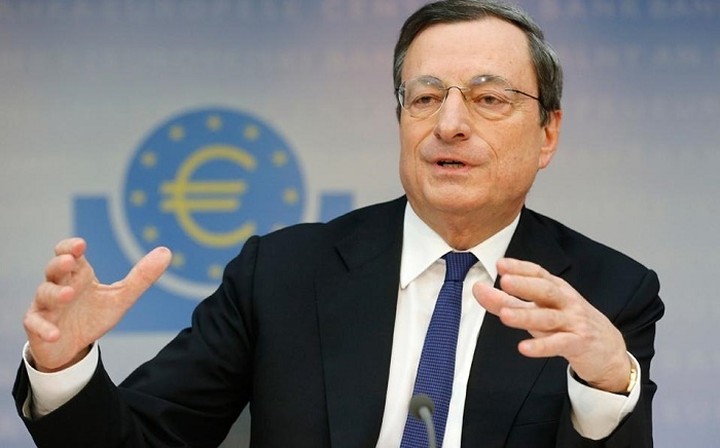Ντράγκι: Η οικονομία της ευρωζώνης συνεχίζει να επεκτείνεται με σταθερό ρυθμό