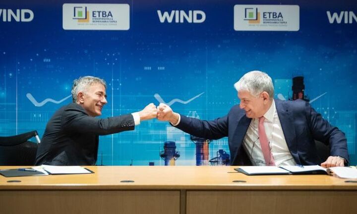 WIND: Στρατηγική συνεργασία με ΕΤΒΑ για οπτικές ίνες και υπηρεσίες ΙοΤ