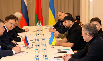  Ολοκληρώθηκε ο πρώτος γύρος των συνομιλιών Ρωσίας  και Ουκρανίας