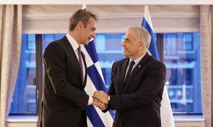 Γιαίρ Λάπιντ: Ελλάδα και Ισραήλ θα συνεχίσουν να συνεργάζονται