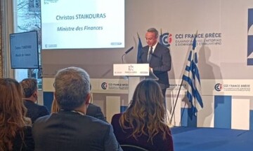 Σταϊκούρας: Απάντηση στο αβέβαιο περιβάλλον η ολόπλευρη ενίσχυση της συνεργασίας Ελλάδας-Γαλλίας