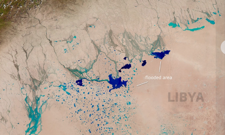 Meteo: Ο Daniel σχημάτισε «λίμνες» στην έρημο Σαχάρα