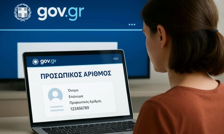 Προσωπικός Αριθμός: Τον αποκτούν αυτόματα όσοι δεν τον εξέδωσαν