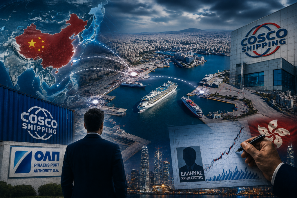 COSCO και ΟΛΠ στο λιμάνι του Πειραιά