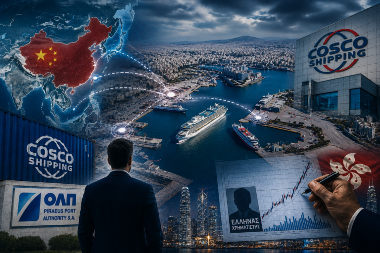 COSCO και ΟΛΠ στο λιμάνι του Πειραιά