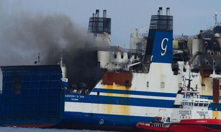 Euroferry Olympia: 5 ανήλθαν οι νεκροί - Eντοπίστηκε μη αναγνωρίσιμη σορός