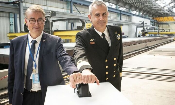 Naval Group: Ξεκινά η κατασκευή της δεύτερης φρεγάτας FDI για το Πολεμικό Ναυτικό